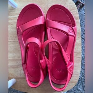 Teva Bold Red Men's Sandals